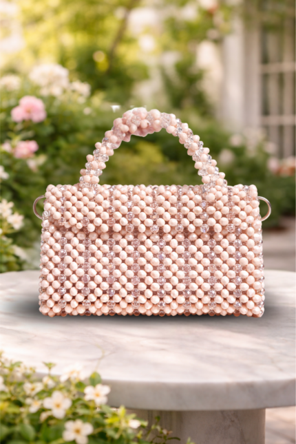 Premium Pearl Beads Purse