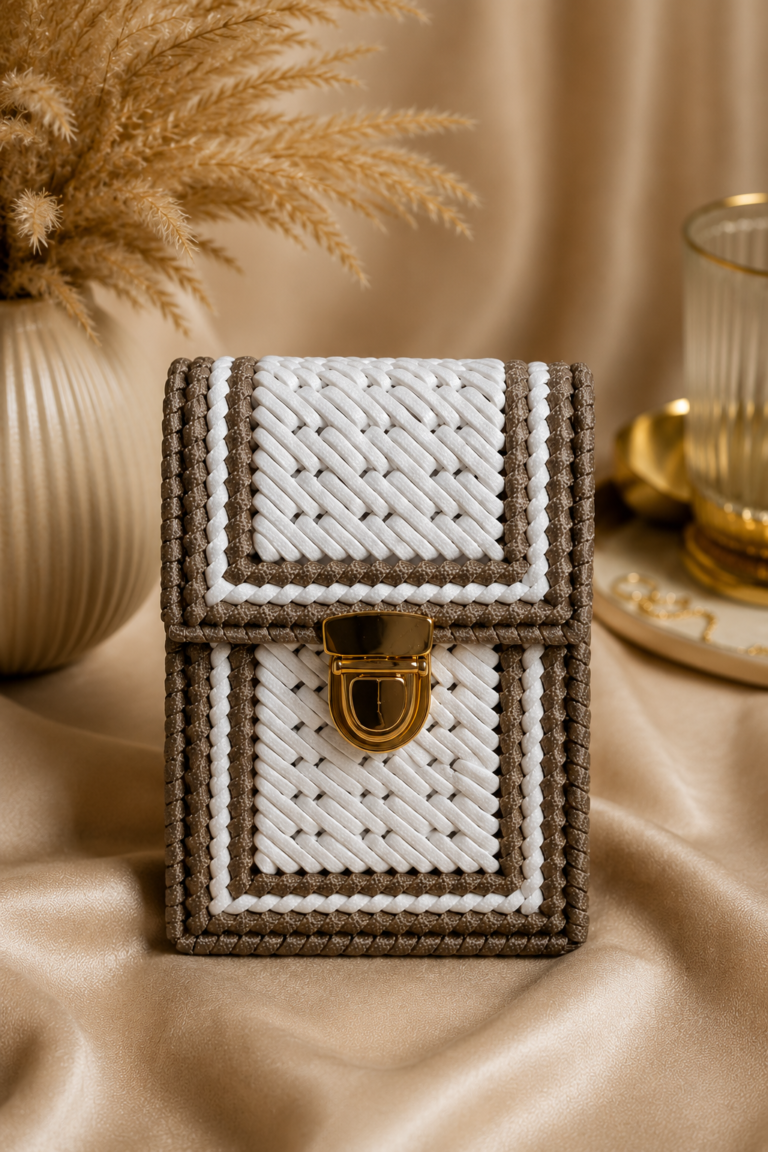 Classic Woven Pouch