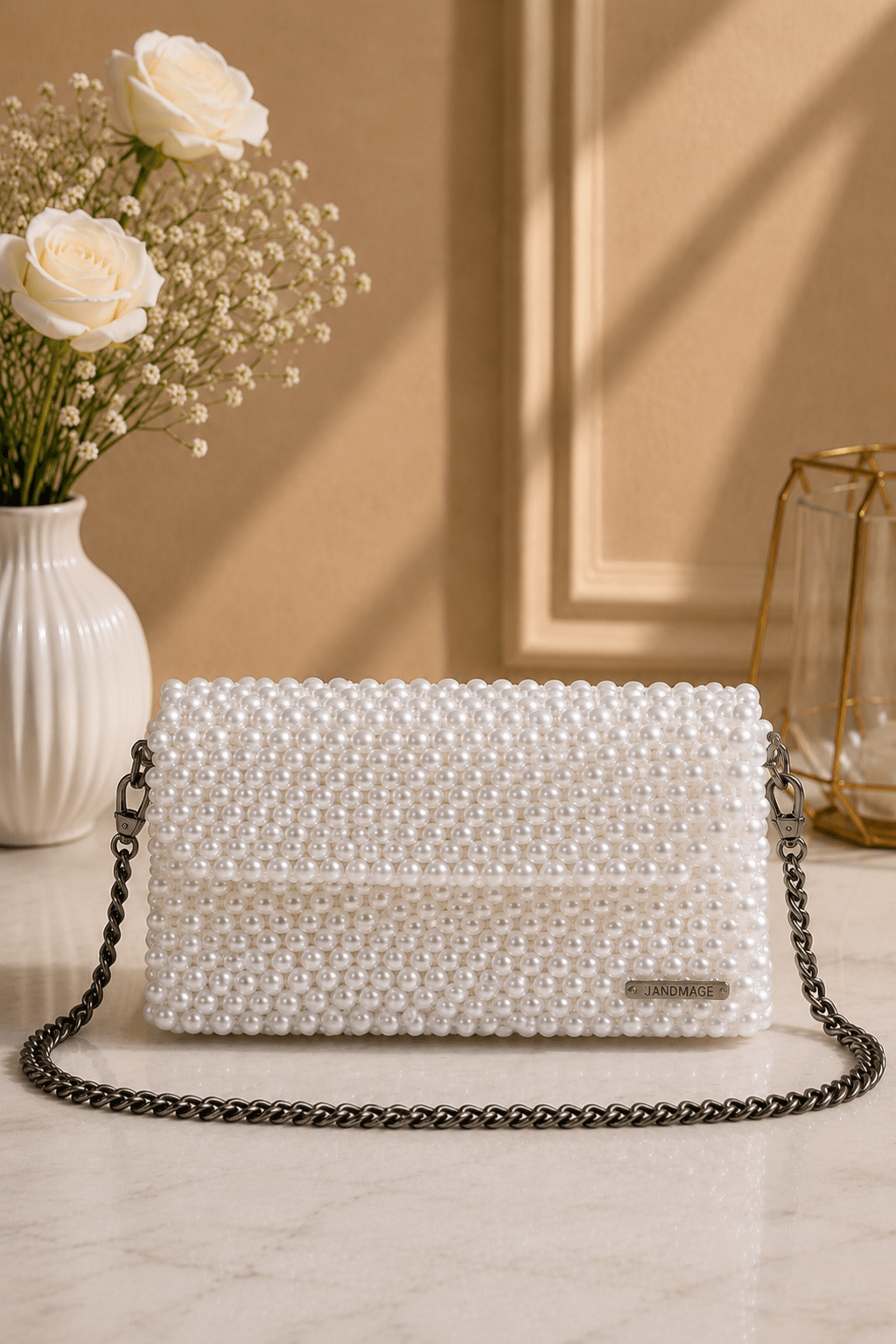 Pearl Flap Clutch