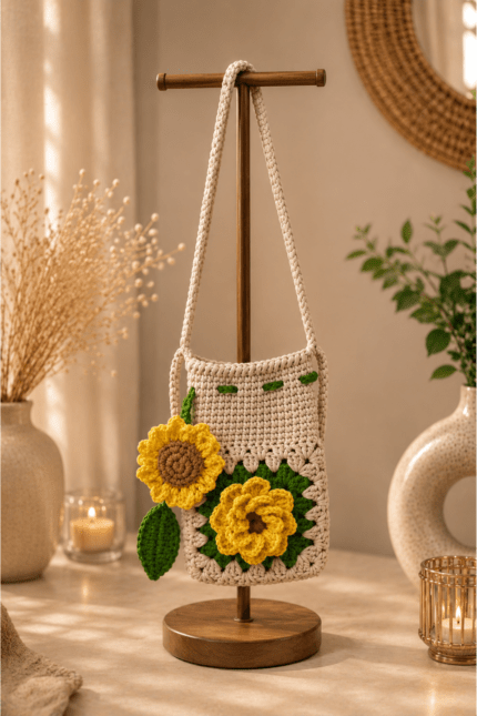 Sunflower Artisan Bag